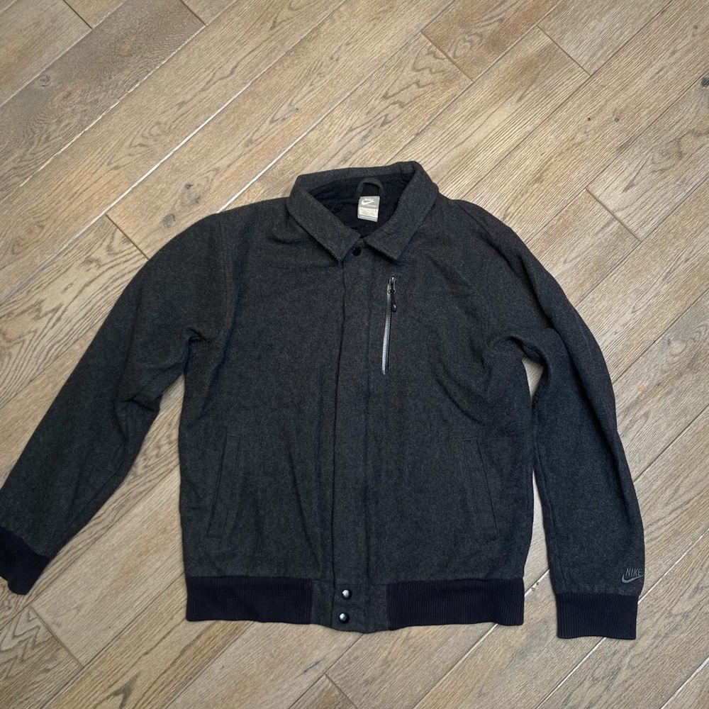 Nike wool jacket - large